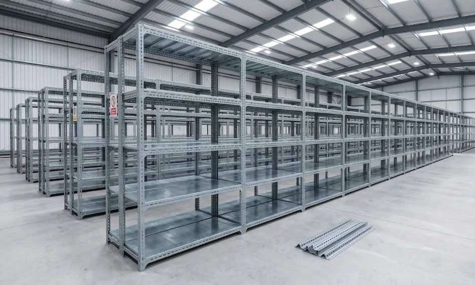 Slotted Angle Shelving